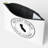 カリフォルニア公証人用品 アクセサリーポーチ (見開き)