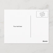 カリフォルニア共和国のカリフォルニア国旗のポストカード ポストカード (裏面)