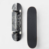 カリフォルニア共和国のグランジな鋼鉄切り出し スケートボード (正面)