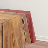 カリフォルニア共和国の旗のヴィンテージの木製のデザイン テーブルクロス (インサイチュ)