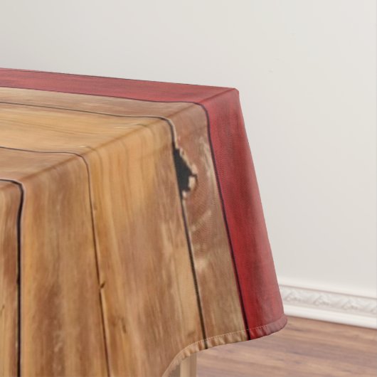 カリフォルニア共和国の旗のヴィンテージの木製のデザイン テーブルクロス (インサイチュ)