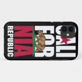 カリフォルニア共和国の旗のiPhone 5の場合 Case-Mate iPhoneケース (裏面(横))