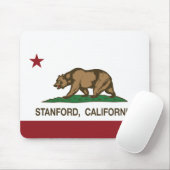 カリフォルニア共和国の旗スタンフォード マウスパッド (マウス)