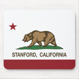 カリフォルニア共和国の旗スタンフォード マウスパッド