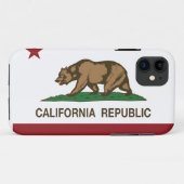 カリフォルニア共和国の旗 Case-Mate iPhoneケース (裏面(横))