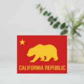 カリフォルニア共和国はがき ポストカード (スタンド正面)