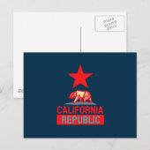 カリフォルニア共和国インアーバンホープスタイル ポストカード (正面/裏面)