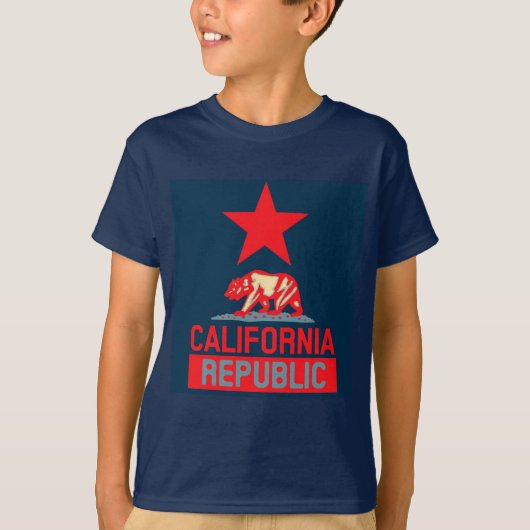 カリフォルニア共和国インアーバンホープスタイル Tシャツ (正面)