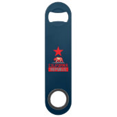 カリフォルニア共和国インブルースタイルデコール スピード栓抜き (正面)