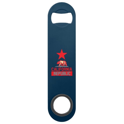 カリフォルニア共和国インブルースタイルデコール スピード栓抜き (正面)