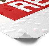 カリフォルニア共和国ウェットポスター ポスター (角)