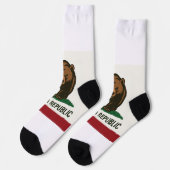 カリフォルニア共和国クルーソックス ソックス (左)