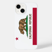 カリフォルニア共和国ベア・フラグ:カリ・ゴールデンステート Case-Mate iPhoneケース (裏面)