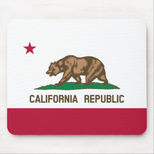 カリフォルニア共和国国旗標準マウスパッド マウスパッド