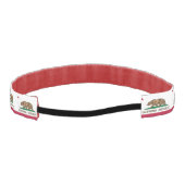 カリフォルニア共和国州旗 アスレチックヘッドバンド (裏面)