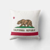 カリフォルニア共和国州旗 クッション (裏面)