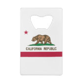 カリフォルニア共和国州旗 クレジットカード栓抜き (裏面)