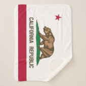 カリフォルニア共和国州旗 シェルパブランケット (正面)