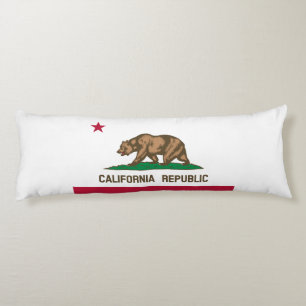 カリフォルニア共和国州旗 ボディピロー