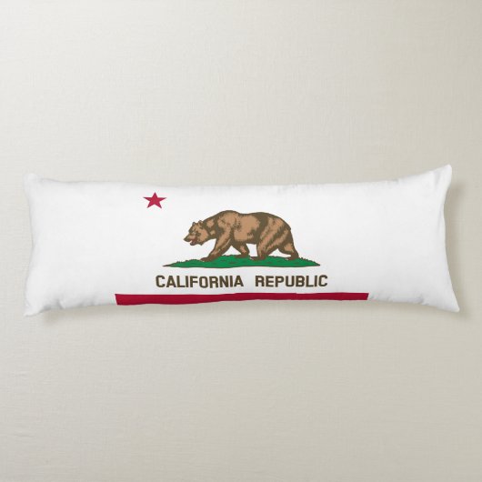 カリフォルニア共和国州旗 ボディピロー (裏面)