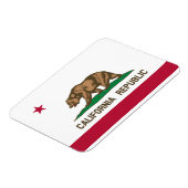 カリフォルニア共和国州旗 マグネット (左側)