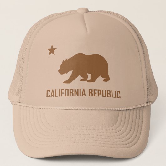 カリフォルニア共和国帽子 キャップ (正面)