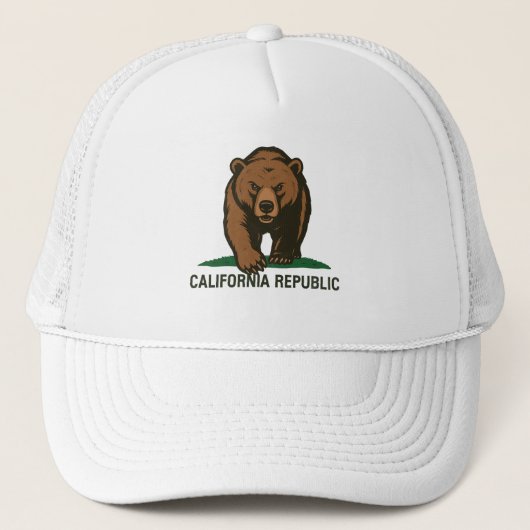 カリフォルニア共和国 キャップ (正面)