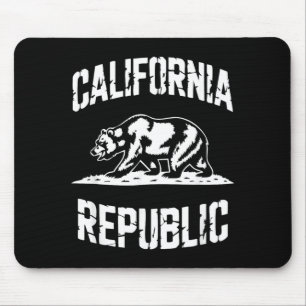 カリフォルニア共和国 グリズリー州 レトロ ビンテージ マウスパッド