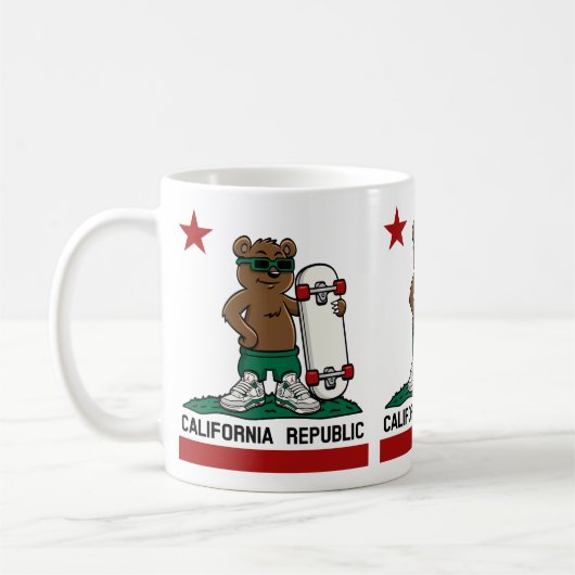 カリフォルニア共和国 コーヒーマグカップ (左)