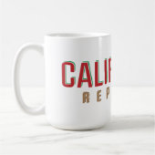 カリフォルニア共和国 コーヒーマグカップ (左)