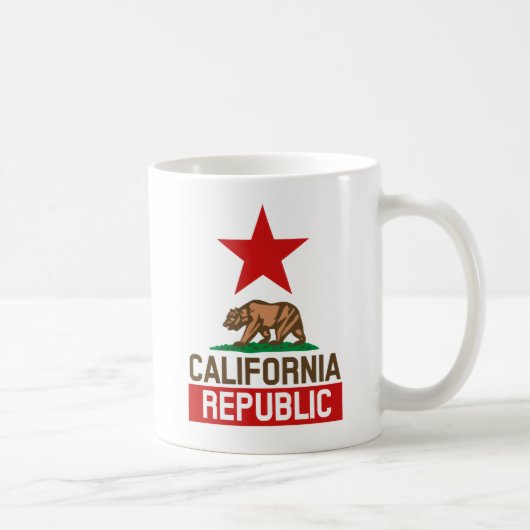 カリフォルニア共和国 コーヒーマグカップ (右)