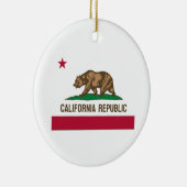 カリフォルニア共和国 セラミックオーナメント (右)