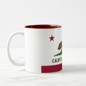 カリフォルニア共和国 ツートーンマグカップ (左)