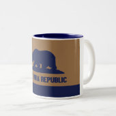 カリフォルニア共和国 ツートーンマグカップ (正面右)