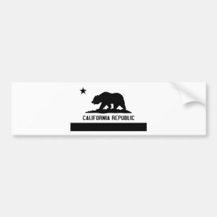 カリフォルニア共和国 バンパーステッカー