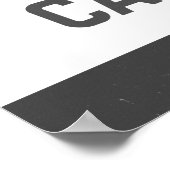 カリフォルニア共和国(ブラック) ポスター (角)