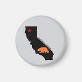 カリフォルニア共和国 マグネット (正面)