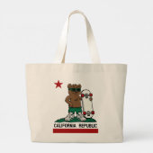 カリフォルニア共和国 ラージトートバッグ (裏面)