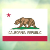 カリフォルニア共和国（州旗） ウィンドウサイン (シート3)