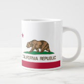 カリフォルニア共和国（標準州旗） ジャンボコーヒーマグカップ (右)
