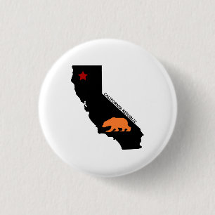 カリフォルニア共和国 缶バッジ