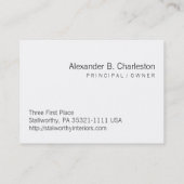 カリフォルニア共和国（赤） 名刺 (裏面)