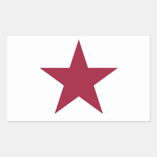 カリフォルニア共和国 長方形シール (正面)