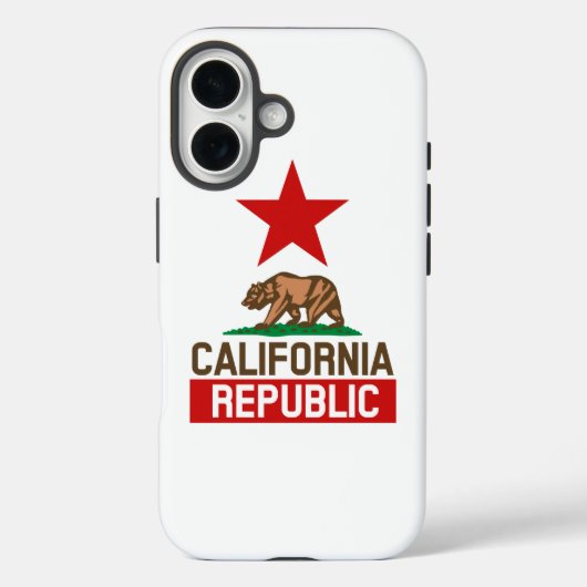 カリフォルニア共和国 Case-Mate iPhoneケース (裏面)