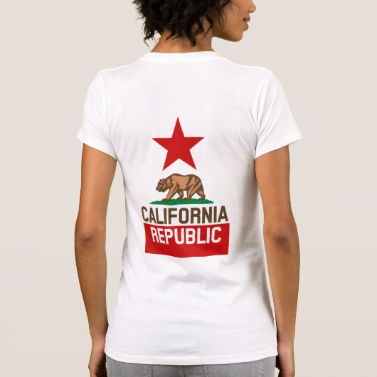 カリフォルニア共和国 Tシャツ (裏面)