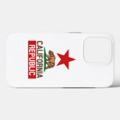 カリフォルニア共和国iPhoneケース Case-Mate iPhoneケース (裏面 (横))