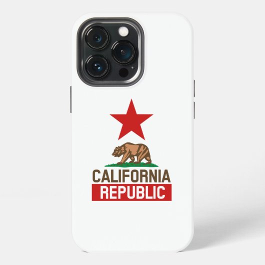 カリフォルニア共和国iPhoneケース iPhoneケース (裏面)