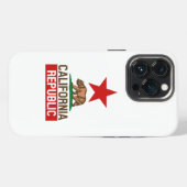 カリフォルニア共和国iPhoneケース iPhoneケース (裏面横)