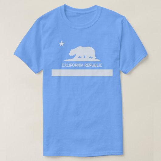 カリフォルニア共和国T Tシャツ (デザイン正面)