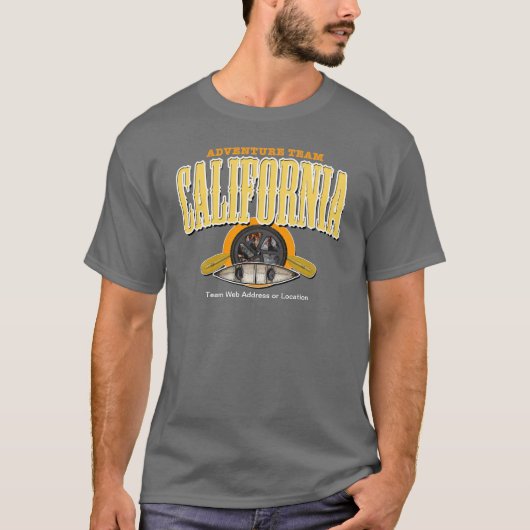 カリフォルニア冒険のチーム Tシャツ (正面)